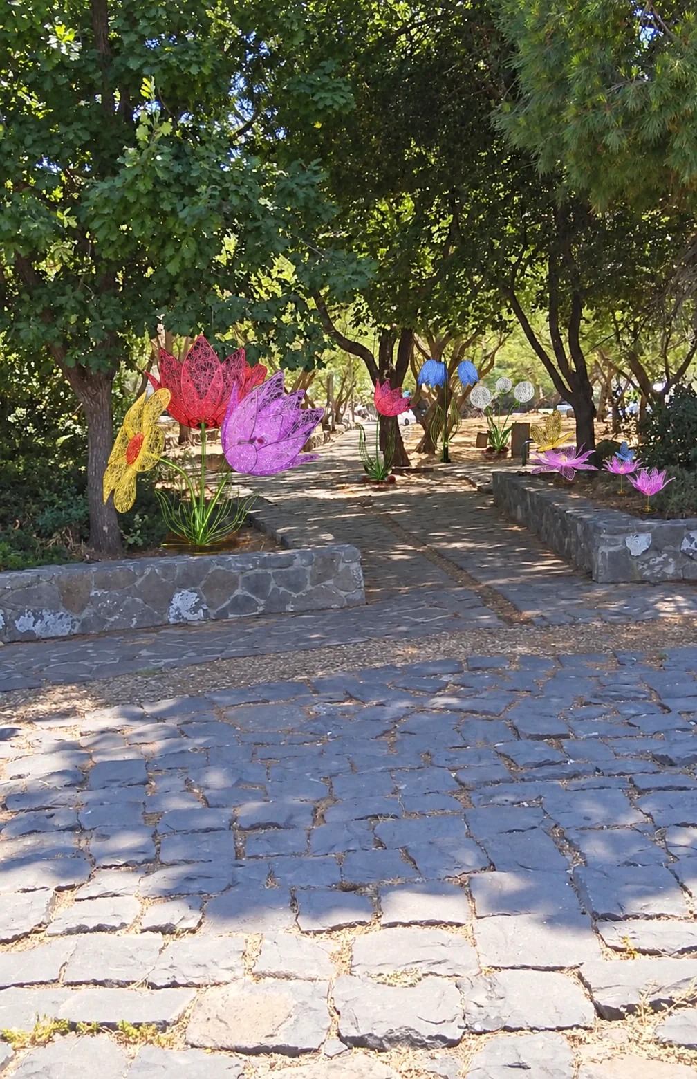 גן תמר בקצרין · הדמיית יום